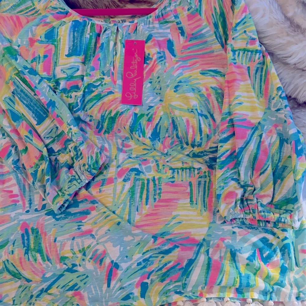 Lily Pulitzer top size L nwot